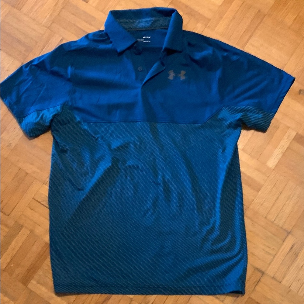 Under Armour Blue Performance Polo Shirt